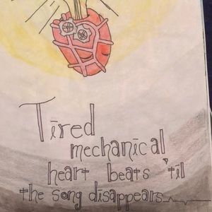 Lindsey Stirling Quote Mechanical Heart Art